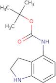 (2,3-Dihydro-1H-indol-4-yl)-carbamic acid tert-butyl ester