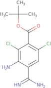 tert-Butyl (4-carbamimidoyl-2,6-dichlorophenyl)carbamate