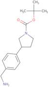 tert-Butyl 3-(4-(aminomethyl)phenyl)pyrrolidine-1-carboxylate