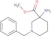 Methyl 3-amino-1-benzylpiperidine-3-carboxylate