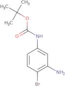 2-Amino-4-Boc-amino-phenylbromide