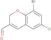 8-Bromo-6-chloro-2H-chromene-3-carbaldehyde