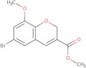 6-Bromo-8-methoxy-2H-chromene-3-carboxylic acid methyl ester