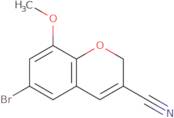 6-bromo-8-methoxy-2h-chromene-3-carbonitrile