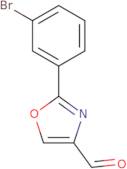 2-(3-Bromophenyl)-1,3-oxazole-4-carbaldehyde