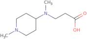 3-[Methyl-(1-methyl-piperidin-4-yl)-amino]-propionic acid