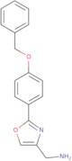 2-(4-Benzyloxy-phenyl)-oxazol-4-yl-methylamine