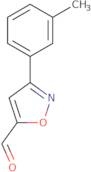 3-m-Tolyl-isoxazole-5-carbaldehyde