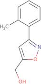 (3-(o-Tolyl)isoxazol-5-yl)methanol