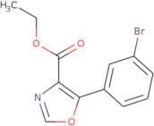 5-(3-Bromo-phenyl)-oxazole-4-carboxylic acid ethyl ester