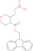 4-Fmoc-3-(2-carboxy-ethyl)-morpholine