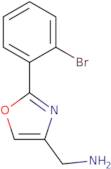 2-(2-Bromo-phenyl)-oxazol-4-yl-methylamine