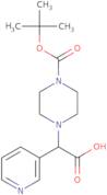 2-(4-Boc-piperazino)-2-(3-pyridyl)acetic acid