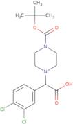 2-(4-Boc-piperazinyl)-2-(3,4-dichlorophenyl)acetic acid