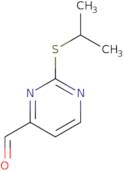 2-Isopropylsulfanyl-pyrimidine-4-carbaldehyde