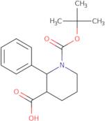 2-Phenyl-piperidine-1,3-dicarboxylic acid 1-tert-butyl ester