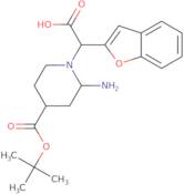 Benzofuran-2-yl-(4-Boc-amino-piperidin-1-yl)-acetic acid