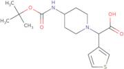 (4-Boc-amino-piperidin-1-yl)-thiophen-3-yl-acetic acid