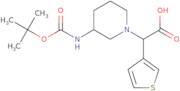 (3-Boc-amino-piperidin-1-yl)-thiophen-3-yl-acetic acid