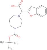 1-Boc-4-(benzofuran-2-yl-carboxy-methyl)-[1,4]diazepane