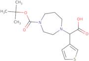 1-Boc-4-(carboxy-thiophen-3-yl-methyl)-[1,4]diazepane