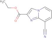 8-Cyano-imidazo[1,2-a]pyridine-2-carboxylic acid ethyl ester