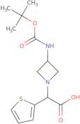 (3-Boc-amino-azetidin-1-yl)-thiophen-2-yl-acetic acid