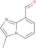 3-Iodo-imidazo[1,2-a]pyridine-8-carbaldehyde