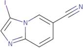 3-Iodoimidazo[1,2-a]pyridine-6-carbonitrile
