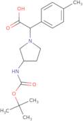 (3-Boc-amino-pyrrolidin-1-yl)-p-tolyl-acetic acid