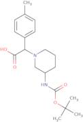 (3-N-Boc-amino-piperidin-1-yl)-p-tolyl-acetic acid