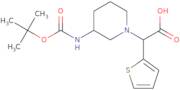 (3-Boc-amino-piperidin-1-yl)-thiophen-2-yl-acetic acid