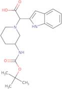 (3-Boc-amino-piperidin-1-yl)-(1H-indol-2-yl)-acetic acid