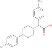 [4-(4-Chloro-phenyl)-piperazin-1-yl]-p-tolyl-acetic acid