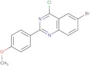 6-Bromo-4-chloro-2-(4-methoxy-phenyl)-quinazoline