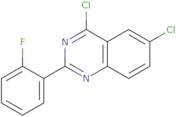 4,6-Dichloro-2-(2-fluoro-phenyl)-quinazoline