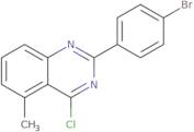 2-(4-Bromo-phenyl)-4-chloro-5-methyl-quinazoline