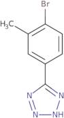 5-(4-Bromo-3-methyl-phenyl)-2H-tetrazole