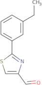 2-(3-Ethylphenyl)thiazole-4-carbaldehyde
