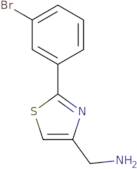 C-[2-(3-Bromo-phenyl)-thiazol-4-yl]-methylamine