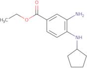 Ethyl 3-amino-4-(cyclopentylamino)benzoate