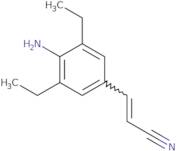 3-(4-Amino-3,5-diethylphenyl)-2-propenenitrile