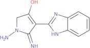 1,5-Diamino-4-(1H-1,3-benzodiazol-2-yl)-2,3-dihydro-1H-pyrrol-3-one