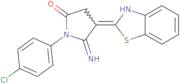 5-Amino-4-benzothiazol-2-yl-1-(4-chloro-phenyl)-1,3-dihydro-pyrrol-2-one