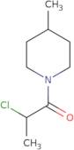 2-Chloro-1-(4-methylpiperidin-1-yl)propan-1-one