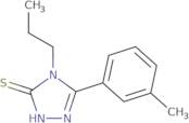 5-(3-Methylphenyl)-4-propyl-4H-1,2,4-triazole-3-thiol