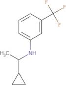 N-(1-Cyclopropylethyl)-3-(trifluoromethyl)aniline