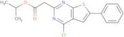 Isopropyl 2-(4-chloro-6-phenylthieno-[2,3-d]pyrimidin-2-yl)acetate