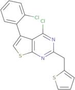 4-Chloro-5-(2-chlorophenyl)-2-(thien-2-ylmethyl)thieno[2,3-d]pyrimidine