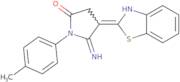 5-Amino-4-(1,3-benzothiazol-2-yl)-1-(4-methylphenyl)-2,3-dihydro-1H-pyrrol-2-one